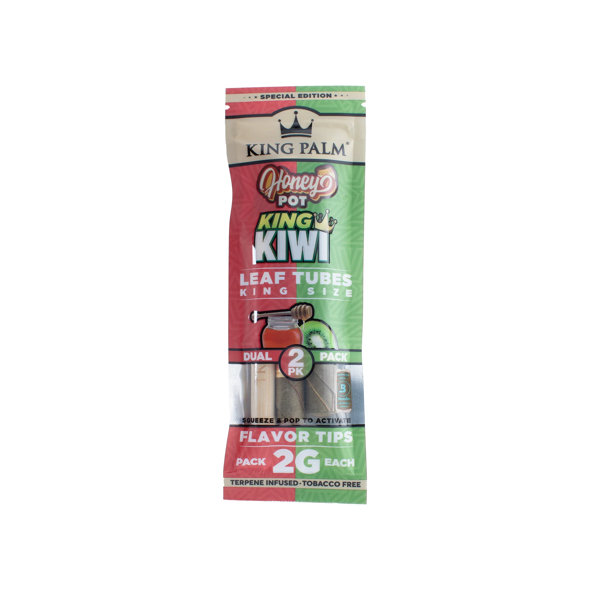 2 King Rolls - Dual Pack - Honey &amp; Kiwi - 20 Units Per Display - Image 4
