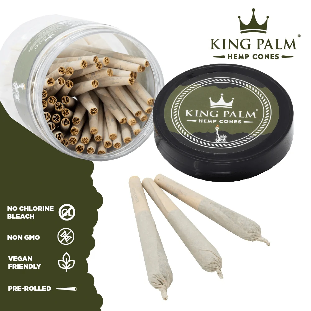 Bulk Pre-Rolled Cones – 1 1/4th Size - 50 ct - Tube - Image 5