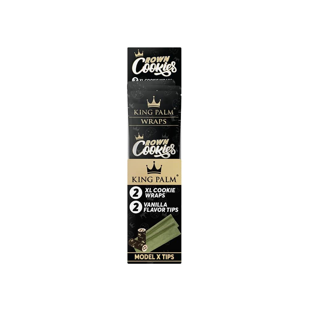 2 Palm Wraps - Crown Cookies - Display Box - 15 Units Per Display - Image 2