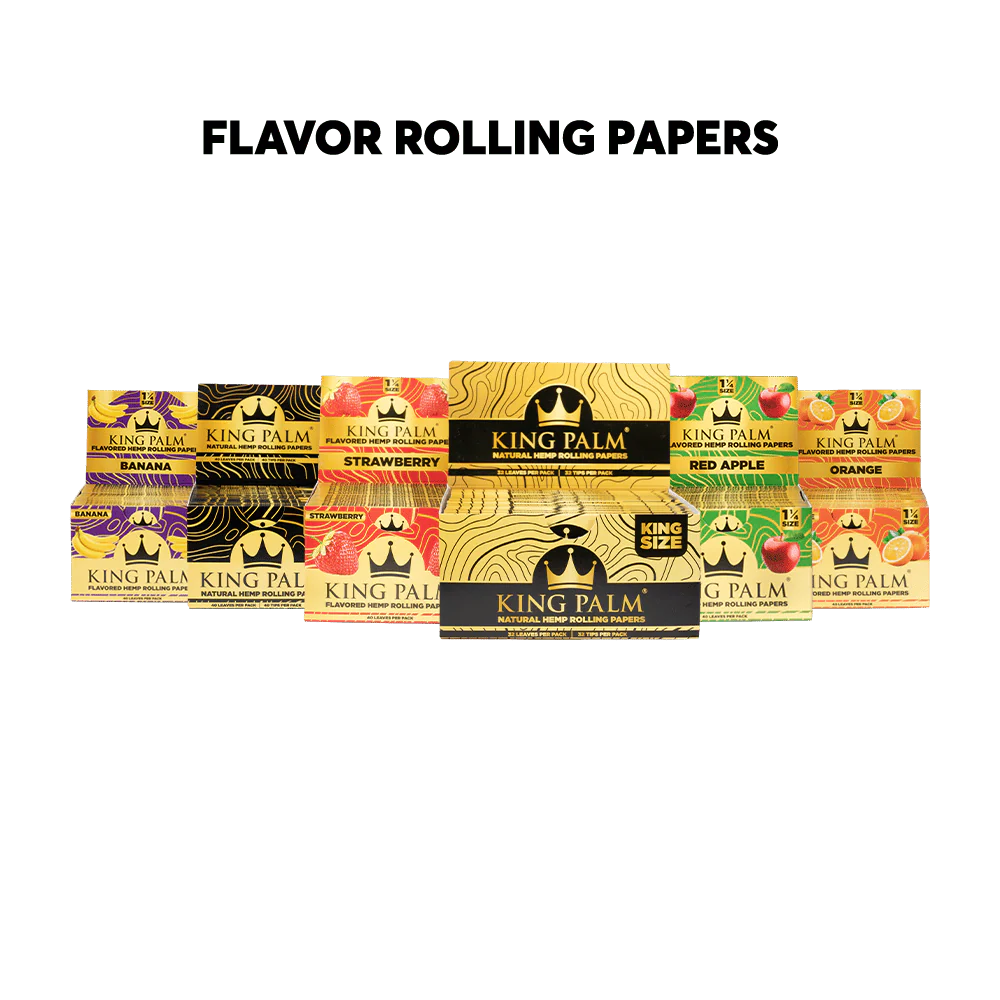 Hemp Rolling Papers Display